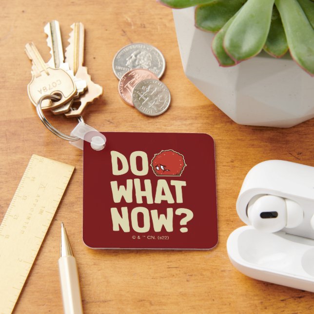 Aqua Teen Hunger Force Meatwad "Do What Now?" Key Ring (Desk)