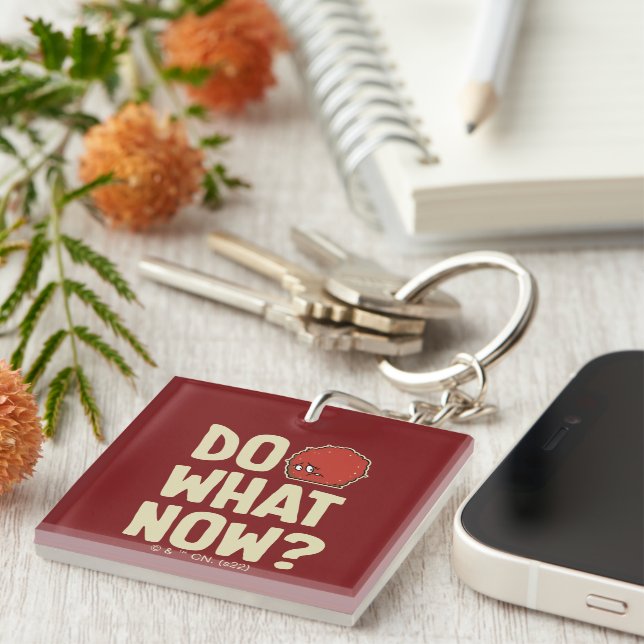 Aqua Teen Hunger Force Meatwad "Do What Now?" Key Ring (Front Right)