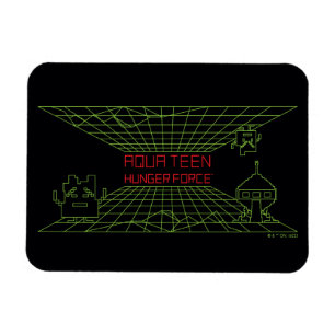 Aqua Teen Hunger Force Mooninites Game Logo Magnet