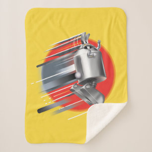 Aqua Teen Hunger Force Rabbot Sherpa Blanket