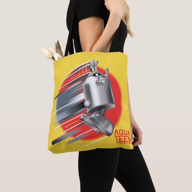 Aqua Teen Hunger Force Rabbot Tote Bag (Close Up)