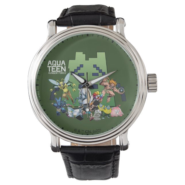 Aqua Teen Hunger Force Villains Watch (Front)
