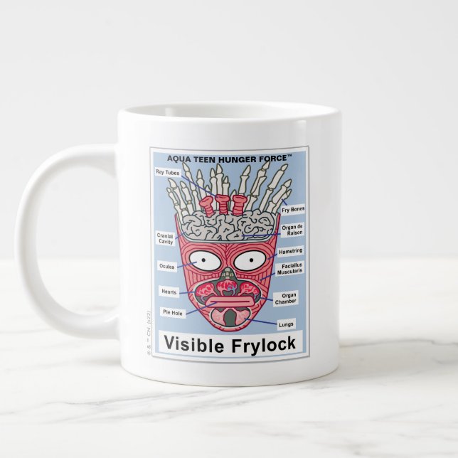 Aqua Teen Hunger Force Visible Frylock Poster Large Coffee Mug (Left)