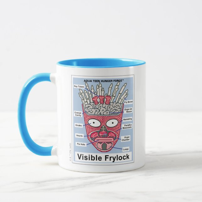 Aqua Teen Hunger Force Visible Frylock Poster Mug (Left)