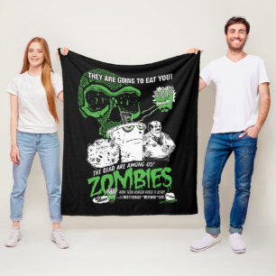 Aqua Teen Hunger Force Zombies Poster Fleece Blanket