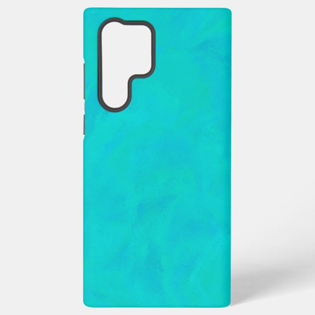 Aqua Textured Design Galaxy Phone Case (Back)
