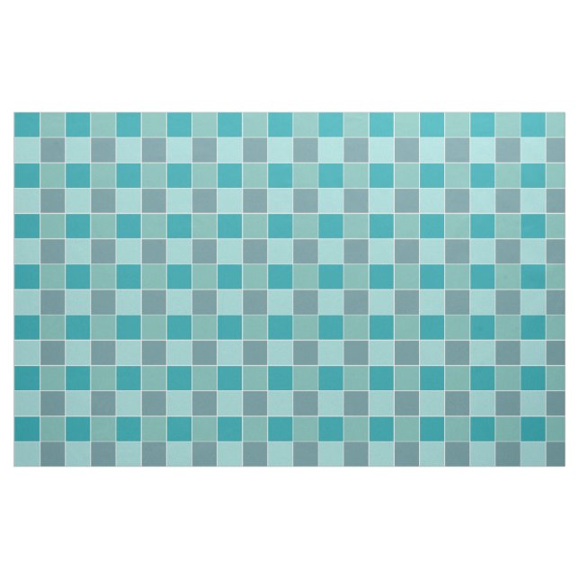 Aqua Tiles custom fabric (Yard)