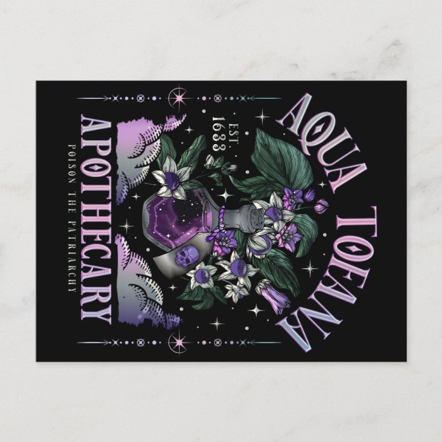 Aqua Tofana Postcard (Front)