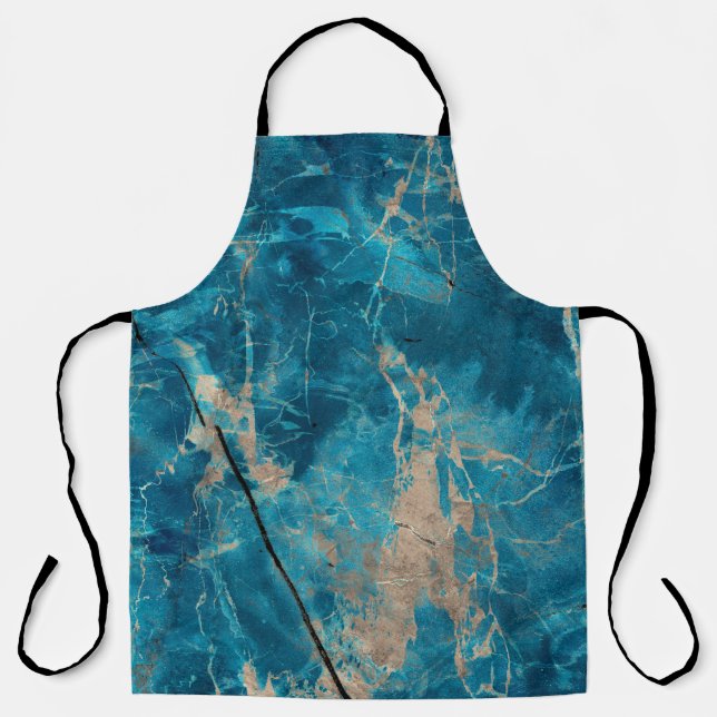 Aqua tone onyx marble apron (Front)