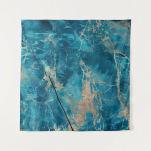 Aqua tone onyx marble tapestry