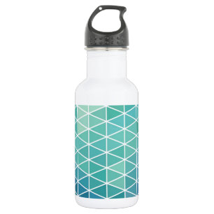 Aqua Triangle Geometric Design 532 Ml Water Bottle