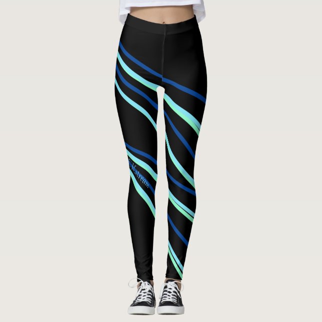 Aqua Trip Leggings (Front)