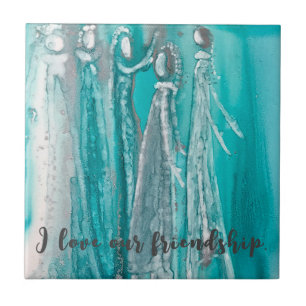 Aqua Turquoise Ceramic Tile