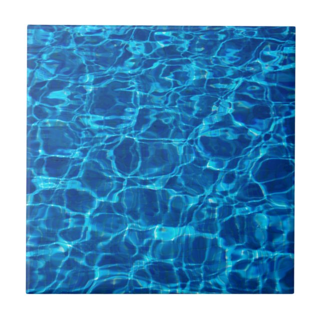 Aqua Water Ceramic Tile (Front)