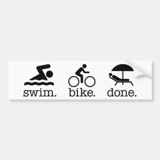 Aquabike/Aquavelo Bumper Sticker