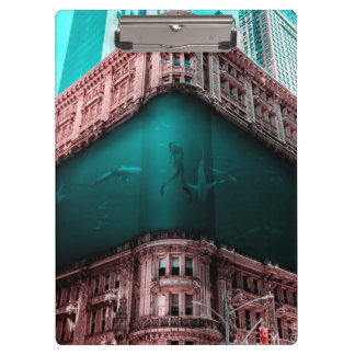 AquaBuilding |Colourful Aquarium Clipboard