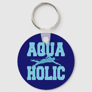 AQUAHOLIC KEY RING