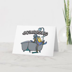 Aquaholic SCUBA Card