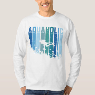 Aquaholic Scuba Diving T-Shirt
