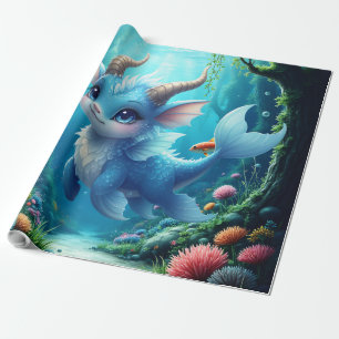 Aqualumi – Keeper of Coral Dreams.  Wrapping Paper
