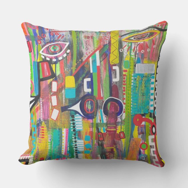 Aqualung 20 x 20 Outdoor Throw Pillow (Front)