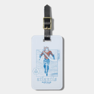 Aquaman - Atlantis Surf Club Luggage Tag