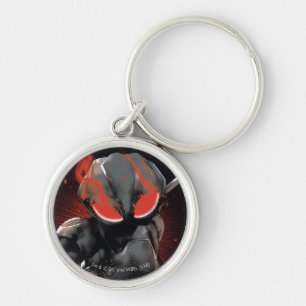 Aquaman   Black Manta Red Swipe Graphic Key Ring