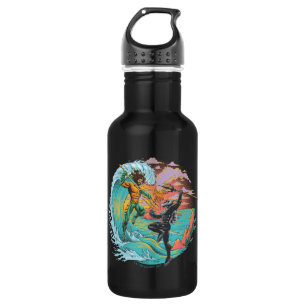 Aquaman & Black Manta Tidal Wave 532 Ml Water Bottle