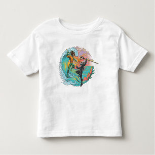 Aquaman & Black Manta Tidal Wave Toddler T-Shirt