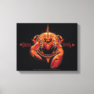 Aquaman Brine King Graphic Canvas Print