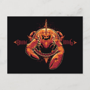 Aquaman   Brine King Graphic Postcard