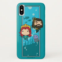 Aquaman | Chibi Mera & Aquaman Undersea Graphic