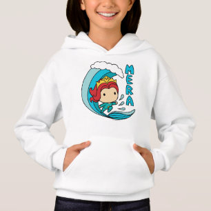 Aquaman Chibi Mera Riding Wave Graphic