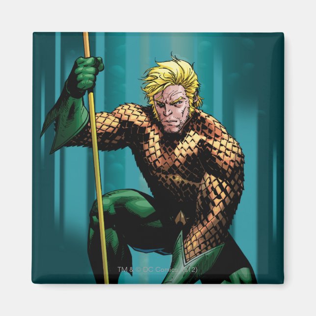 Aquaman Crouching Magnet (Front)