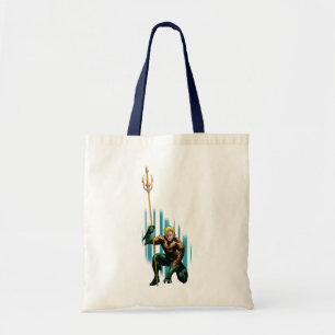 Aquaman Crouching Tote Bag