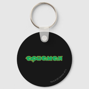 Aquaman Green Logo Key Ring
