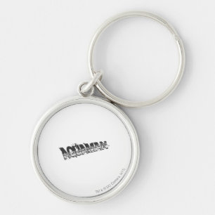 Aquaman Grunge Stripe Logo Key Ring