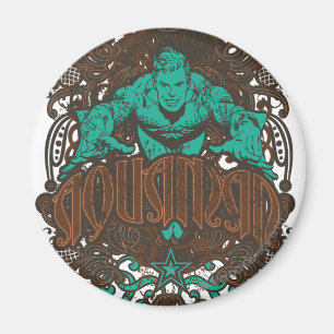 Aquaman - It's Showtime! Poster Magnet
