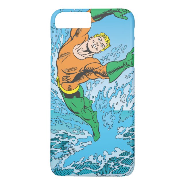 Aquaman Jumps Out of Sea Case-Mate iPhone Case (Back)