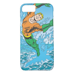 Aquaman Jumps Out of Sea iPhone 8/7 Case