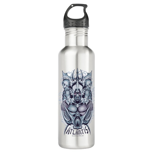 Aquaman | King Orm of Atlantis Graphic 710 Ml Water Bottle (Front)