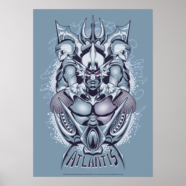 Aquaman | King Orm of Atlantis Graphic Poster (Front)