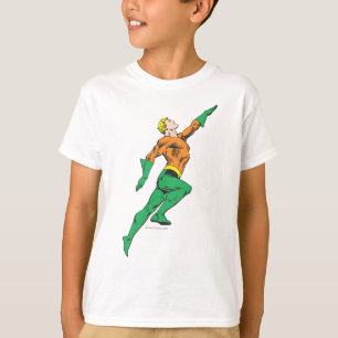Aquaman Leaps Up T-Shirt