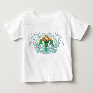 Aquaman Lunging Forward Baby T-Shirt