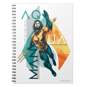 Aquaman Modernist Aquaman Collage Notebook