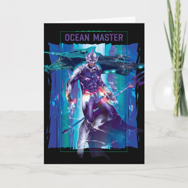 Aquaman | Ocean Master King Orm Refracted Graphic Card (Front)