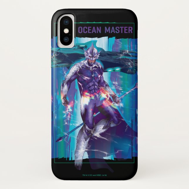 Aquaman | Ocean Master King Orm Refracted Graphic Case-Mate iPhone Case (Back)