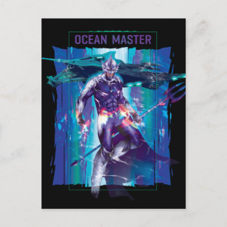 Aquaman | Ocean Master King Orm Refracted Graphic Postcard