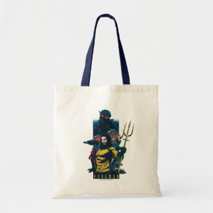 Aquaman   Orin, Mera, and Black Manta Graphic Tote Bag