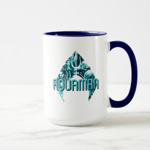 Aquaman   Orin, Mera, Orm & Black Manta In Symbol Mug
